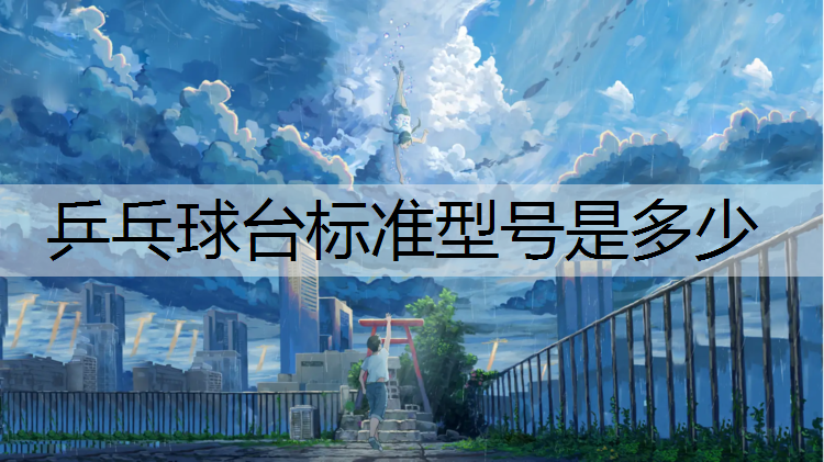 乒乓球台标准型号是多少